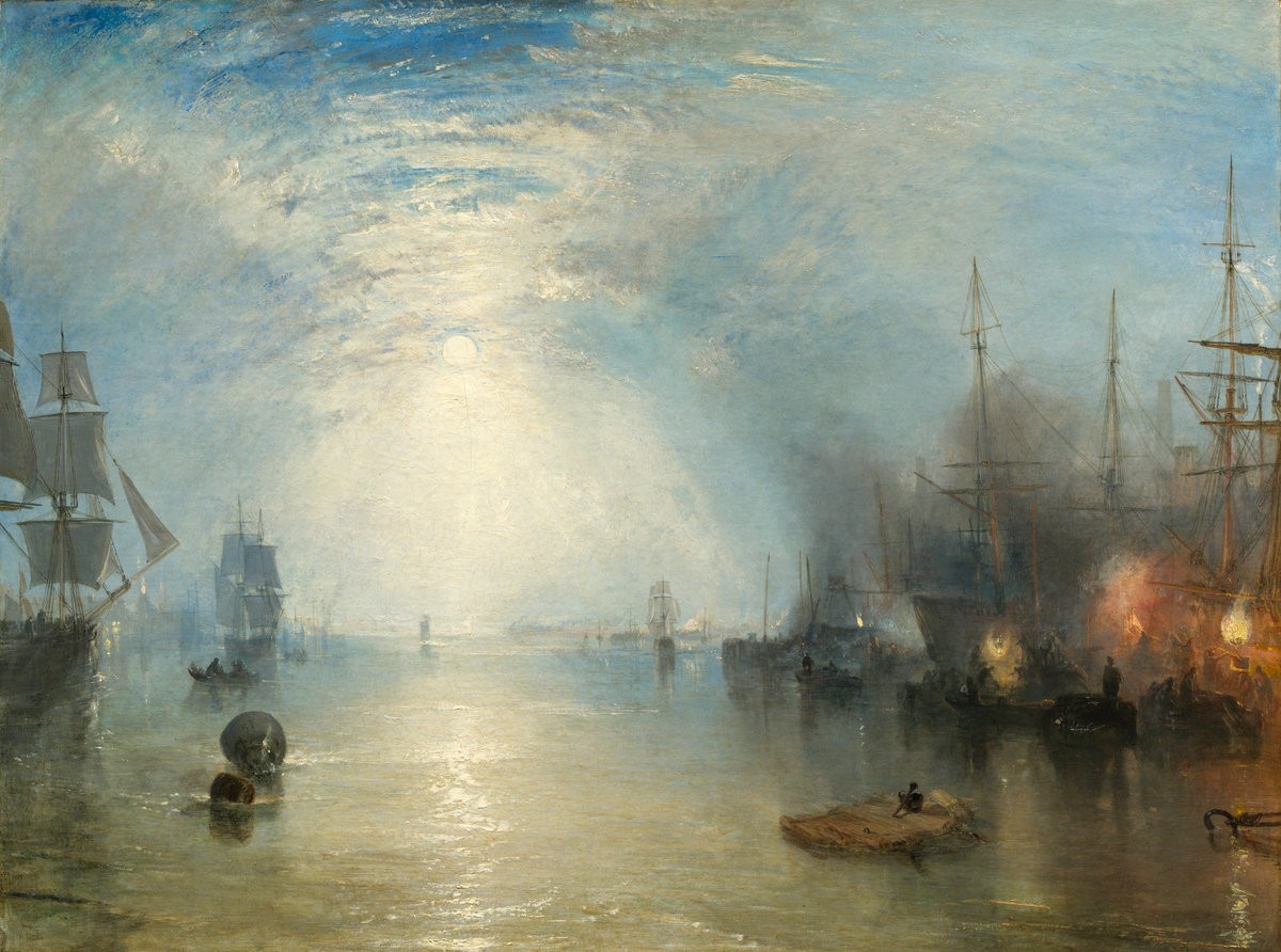 Keelmen heaving in coals by moonlight, Turner